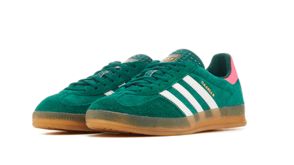 Adidas Gazelle Indoor Collegiate Green Lucid Pink