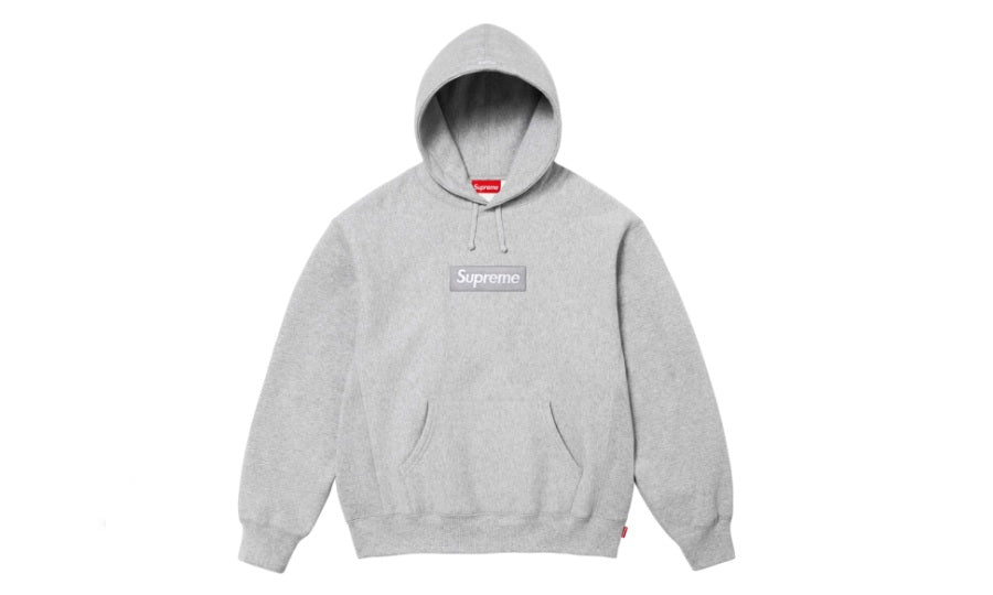 Supreme Box Logo Hooded Sweatshirt Sweatshirt (FW24) Heather Grey