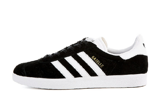 Adidas Gazelle Core Black Cloud White Gold