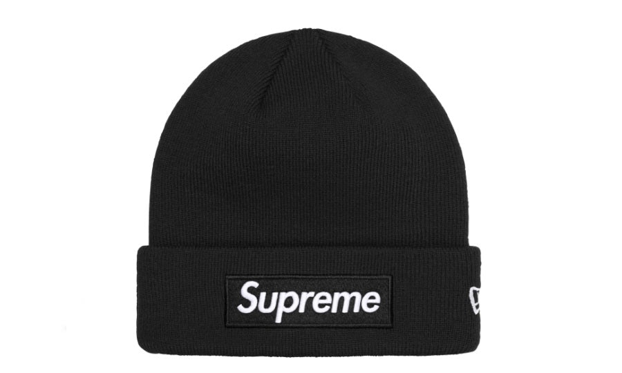 Supreme New Era Box Logo Beanie (FW24) Black