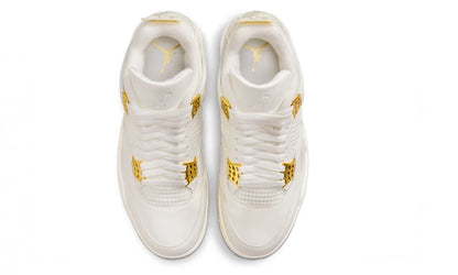 Air Jordan 4 Sail Metallic Gold (W)