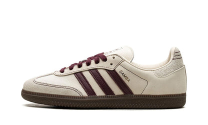 Adidas Samba OG Wonder White Maroon