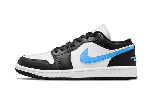 Air Jordan 1 Low Black University Blue White (W)