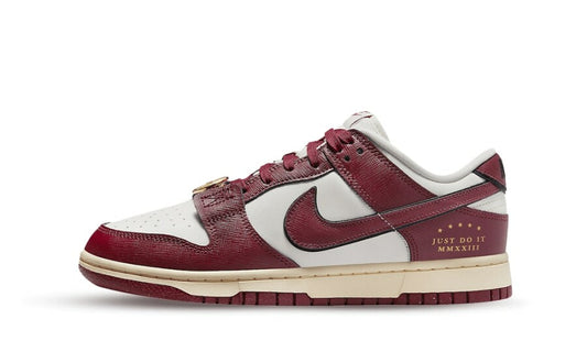 Nike Dunk Low SE Just Do It Sail Team Red