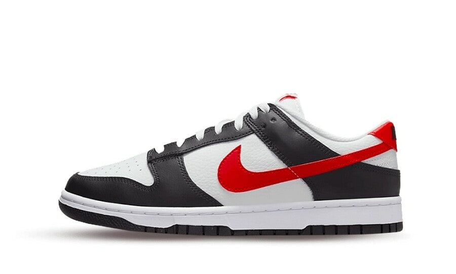 Nike Dunk Low Red Swoosh Panda