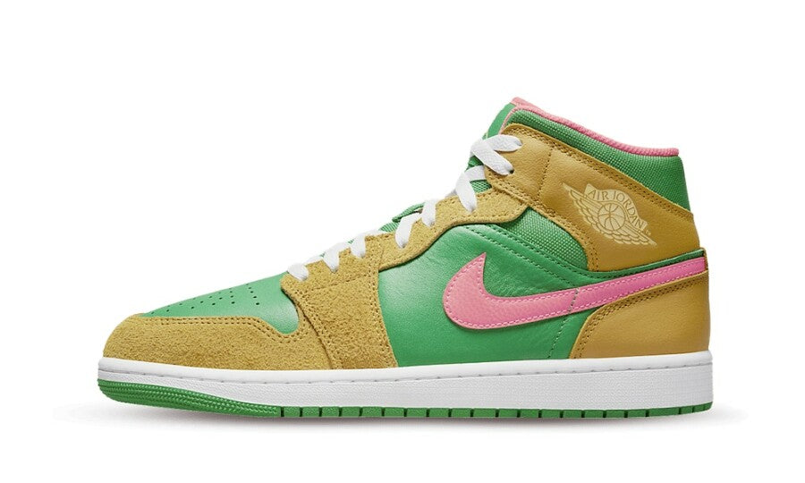 Air Jordan 1 Mid SE 'Wheat Watermelon'