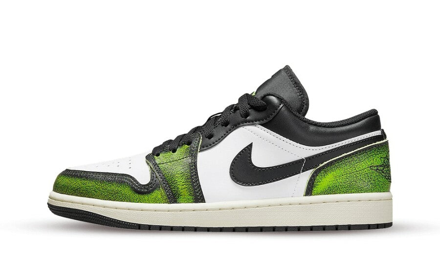 Air Jordan 1 Low Wear Away Electric Green