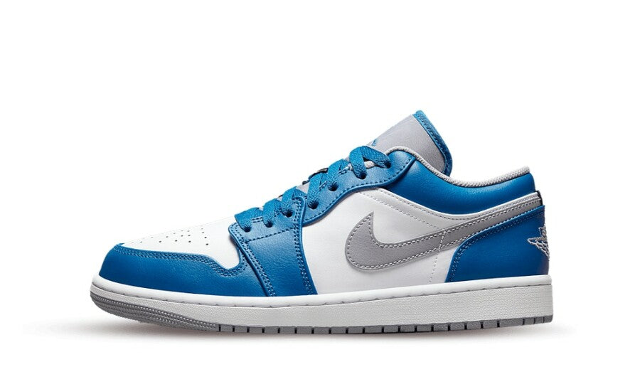 Air Jordan 1 Low True Blue Cement