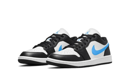 Air Jordan 1 Low Black University Blue White (W)