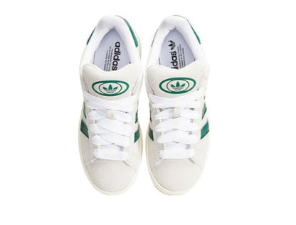 Adidas Campus 00s Crystal White Dark Green