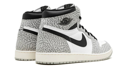 Air Jordan 1 High Og White Cement Elephant